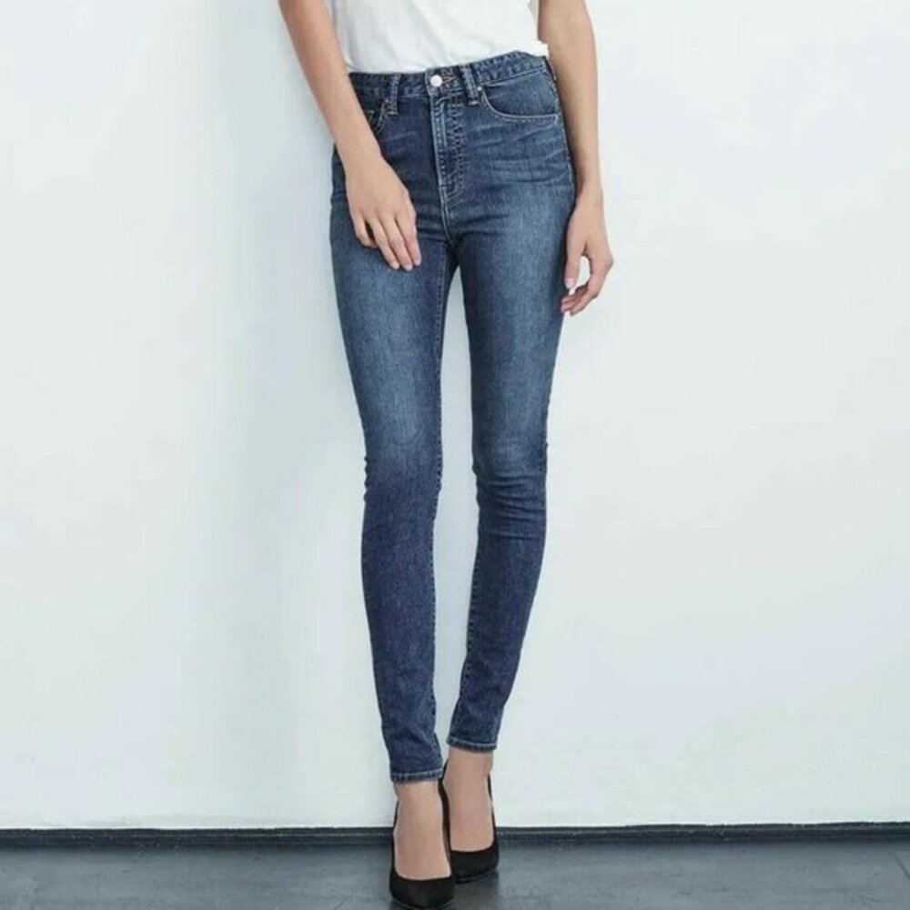 VELVET‎ Graham & Spencer Lilly High Rise Crop Denim Jean Stretch Cotton Women 31